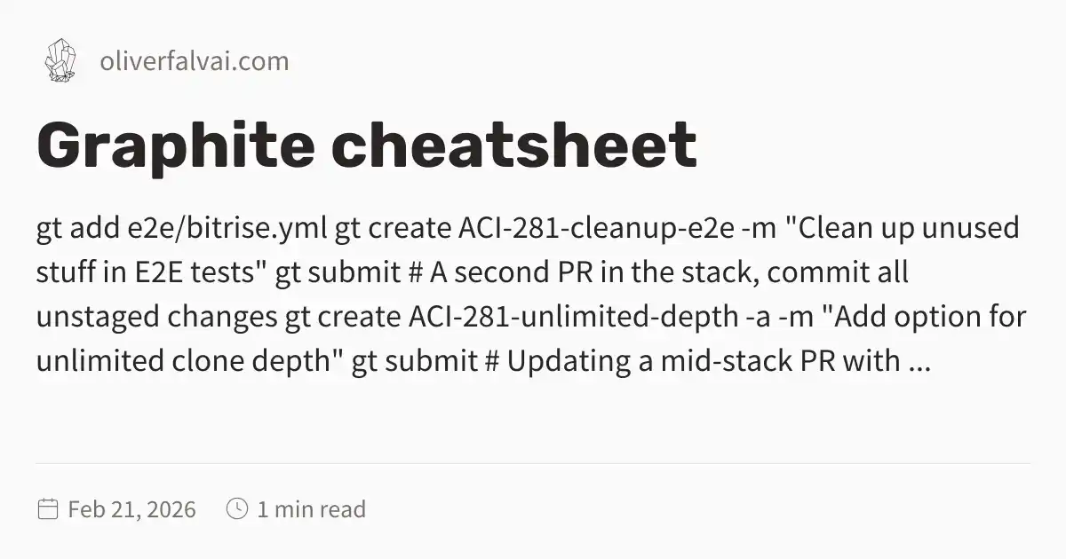 Graphite Vc6 Files Graphite cheatsheet
